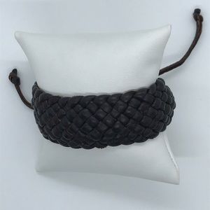 Adjustable woven cuff bracelet